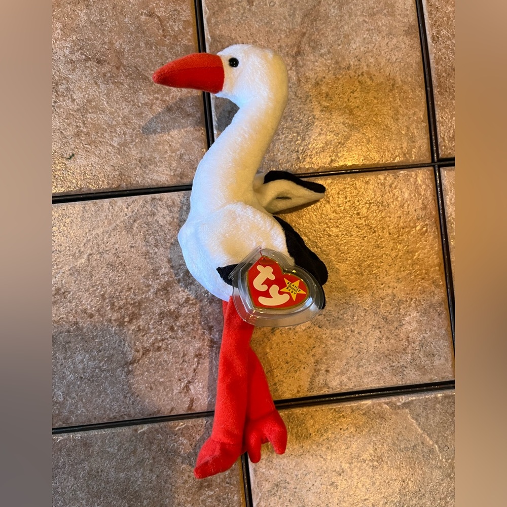 🐻Ty Beanie Baby Stilts w/RARE Errors